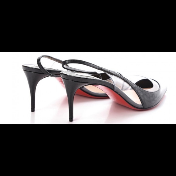 CHRISTIAN LOUBOUTIN CALF ZARLI PVC Optisexy 70 - Picture 3 of 5